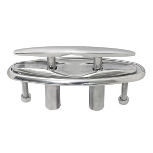 Утка складная из полированной нержавеющей стали 164/150мм