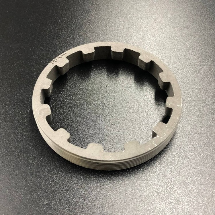 Гайка редуктора корончатая Honda BF35-50, арт. 41109-ZV5-000-TW,          OMAX 