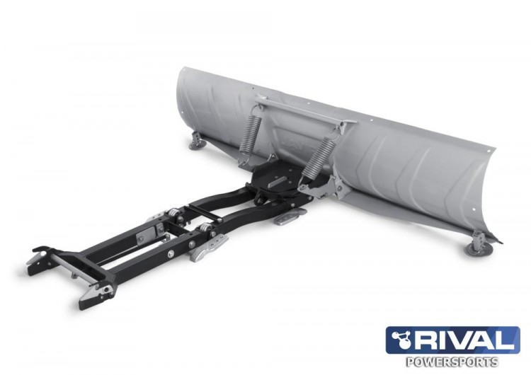 Комплект снегоотвала Supreme-2 silver 180, 444.0070.3.S.K, арт. 444.0070.3.S.K-riv,          Rival 