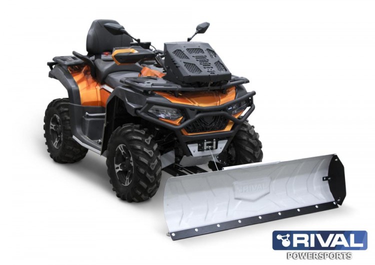 Комплект снегоотвала Supreme-2 silver 180, 444.0070.3.S.K, арт. 444.0070.3.S.K-riv,          Rival 