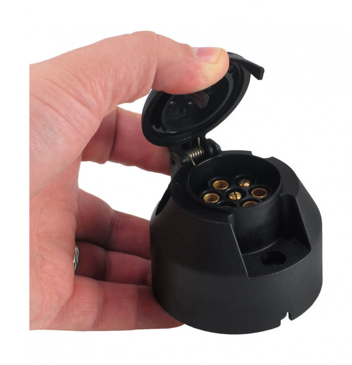 Розетка для прицепа, пластиковая, арт. C14092,          Easterner  Розетка для прицепа, пластиковая, арт. C14092,          Easterner