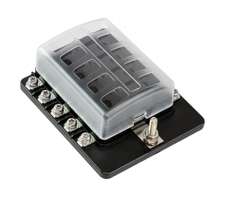 Блок на 10 предохранителей, арт. 4620136035187,          Marine Rocket 