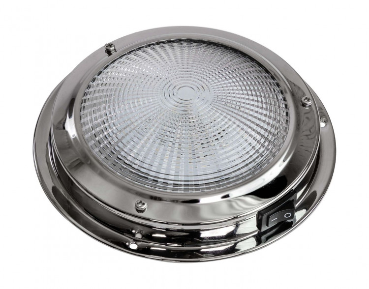 Светильник каютный светодиодный белый свет 12 В, D137mm SeaFlo, арт. SFCL15WS02,          SeaFlo 