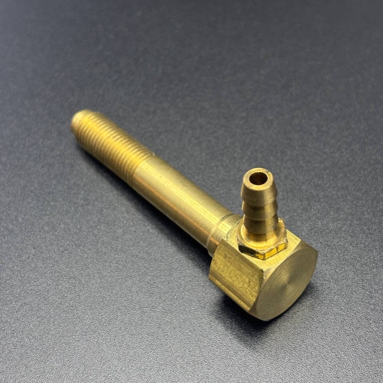 Фитинг масляного резервуара переходной бронзовый MERCRUISER ALPHA/ BRAVO (Quicksilver), арт. 18922,          MERCURY 