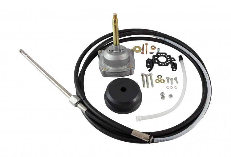 Редуктор рулевой 3000 с тросом 28 футов (8,53 м), арт. 318028,          PRETECH  Редуктор рулевой 3000 с тросом 28 футов (8,53 м), арт. 318028,          PRETECH