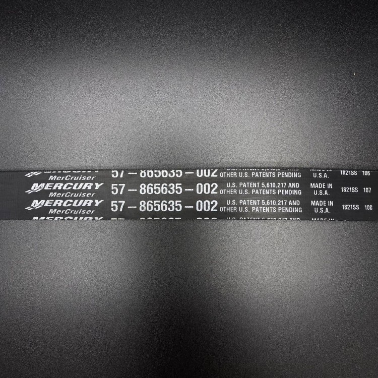 Ремень обводной (поликлиновой) MERCRUISER 8.1L INBOARD (57-865635Q02) (Quicksilver), арт. 57-865635Q02,          MERCURY 