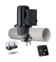 Подруливающее устройство Quick, D110mm, 25KGF, 12 В, (TCD2042 - TNL 1000mm)