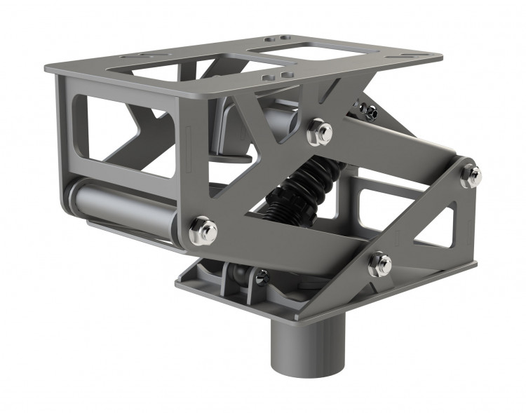 Стойка амортизационная Практик Storm Q, оцинкованная, окрашенная RAL 9023, арт. praktik_storm_q_RAL9023,          Praktik.pro 