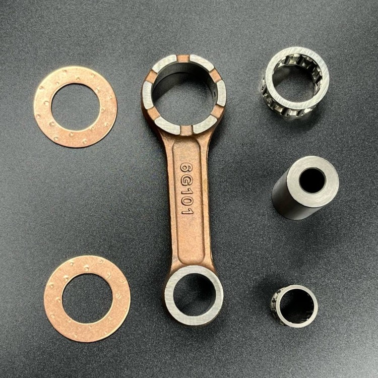 Шатунный комплект Yamaha 6-8 (6N0-E1651-00; 6G1-11651-00) (WUHU), арт. 6G1-11650-00-K,          WUHU 