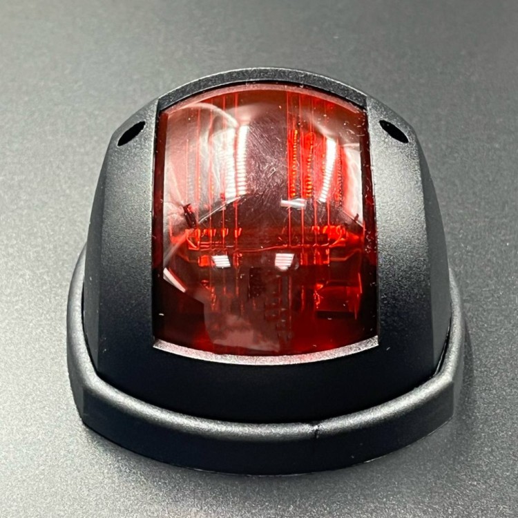 Огонь ходовой (красный)(12V/10W)(99x87мм) (Sunfine), арт. SF41481-2,          SUNFINE 