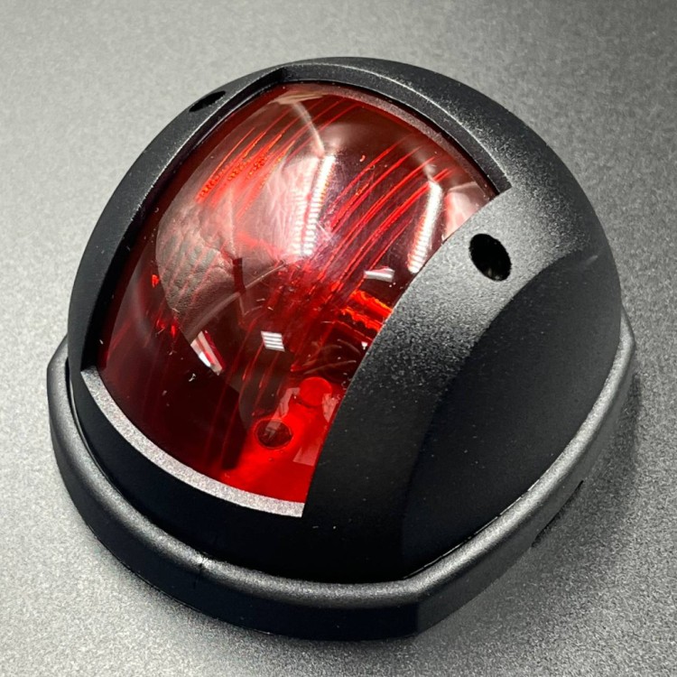 Огонь ходовой (красный)(12V/10W)(99x87мм) (Sunfine), арт. SF41481-2,          SUNFINE 