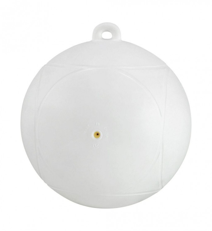 Буй маркерный Marine Rocket надувной, диаметр 200 мм, цвет белый, арт. MR-WS1W,          MARINE ROCKET 