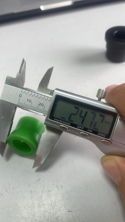 Сайлентблок амортизатора (полиуретан) Yamaha, арт. YM11-0192-01,          Капролон 