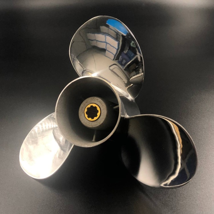 Гребной винт Yamaha 9.9-15, F9.9-F20 (3x9-1/4x9) (Сталь), арт. 63V-45945-10-EL-K,          YHS 