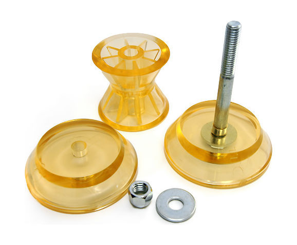 Ролик носовой 3" желтый с крепежом, арт. C11302S,          Easterner  Ролик носовой 3" желтый с крепежом, арт. C11302S,          Easterner