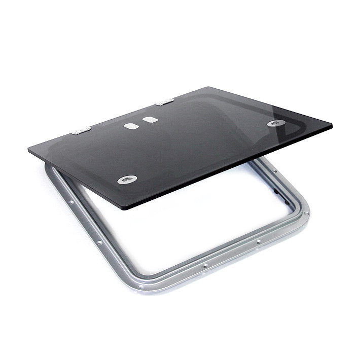 Люк палубный Альбатрос ДК (вровень с палубой) 512х512, арт. 030891T,          Техномарин 