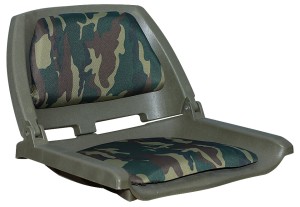Сиденье с виниловыми подушками, камуфляж