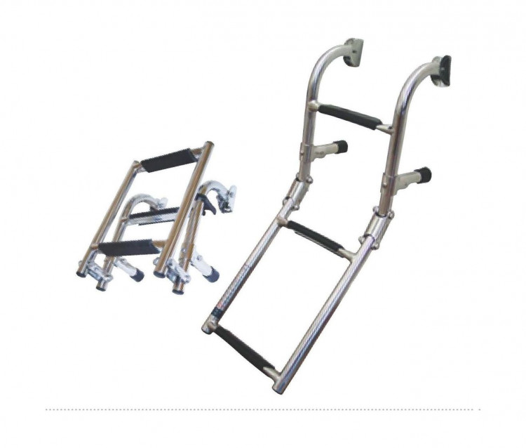 Лесенка складная, 3 ступени, арт. MR510023,          MARINE ROCKET 