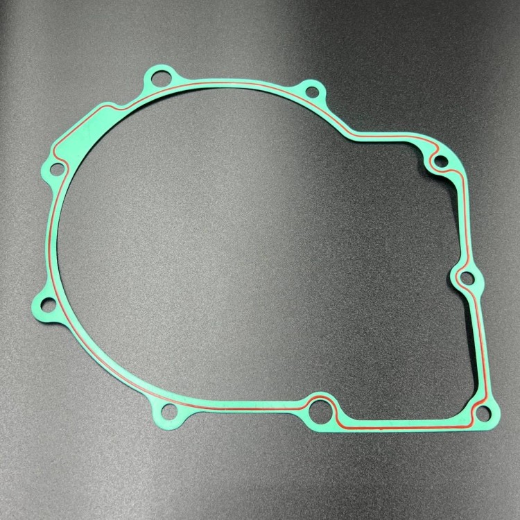 Прокладка крышки вариатора на сцепление Yamaha Grizzly 660 /Rhino 660 (ZIBO), арт. 5KM-15463-00-00-K,          ZIBO 