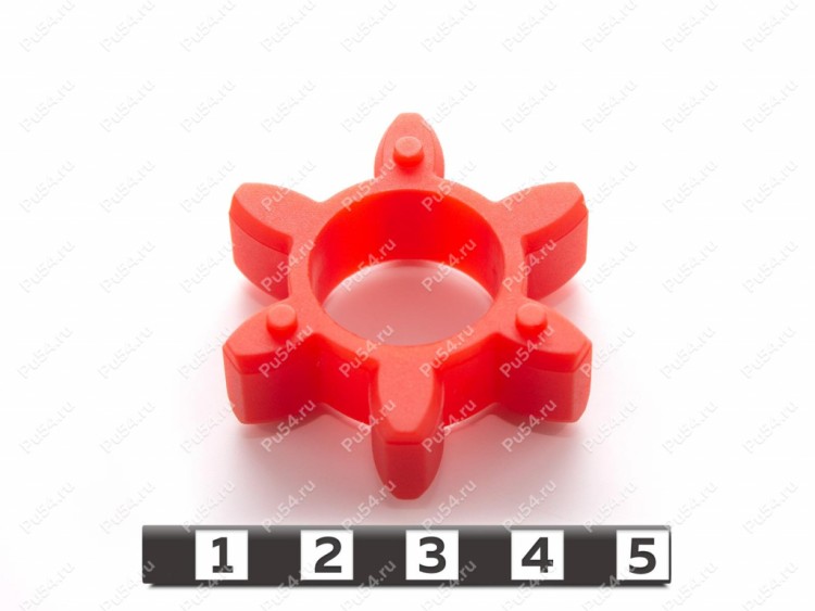 Эластичный элемент муфты , аналог MZK.PU.V40 SOROTEC,M92/красный, 33-99-94304-poly , арт. 33-99-94304-poly,  