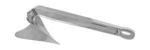 Якорь Плуг (CQR) 9 кг, нержавеющий Marine Rocket