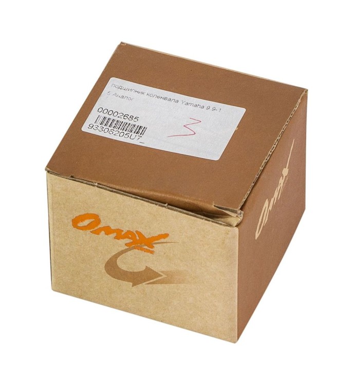 Подшипник коленвала Yamaha 9.9-15, Omax, арт. 93306205U7_OM,          Omax 