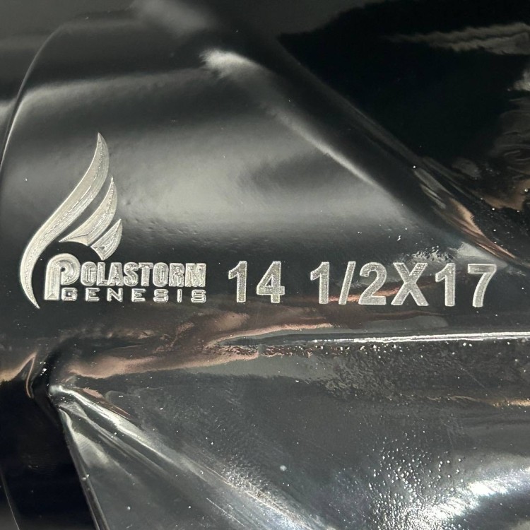 Гребной винт Mercury 90CT-400 TorqueMaster (4x14 1/2x17) (Polastorm), арт. 5317-4145-17,          POLASTORM 