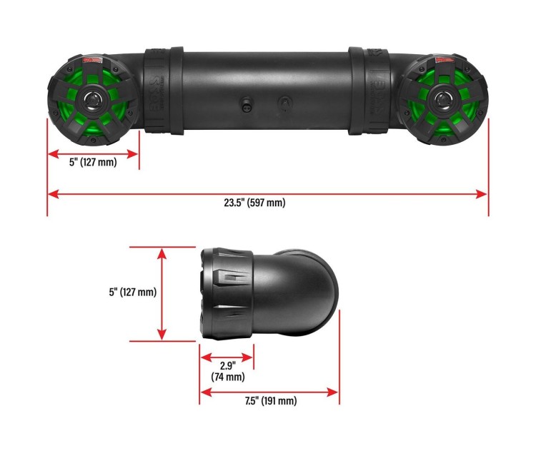 Аудиосистема BOSS UTV4BRGB, арт. UTV4BRGB,          Boss Audio Systems 