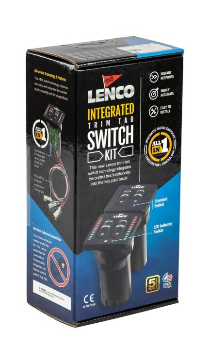 Панель управления транцевыми плитами Lenco (15169-001), арт. 51-256-01,          Lenco 
