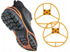 Ледоступы для обуви "круглые",M72/бежевый, для обуви с 36-го по 39-й размер , 45-00-003-poly 