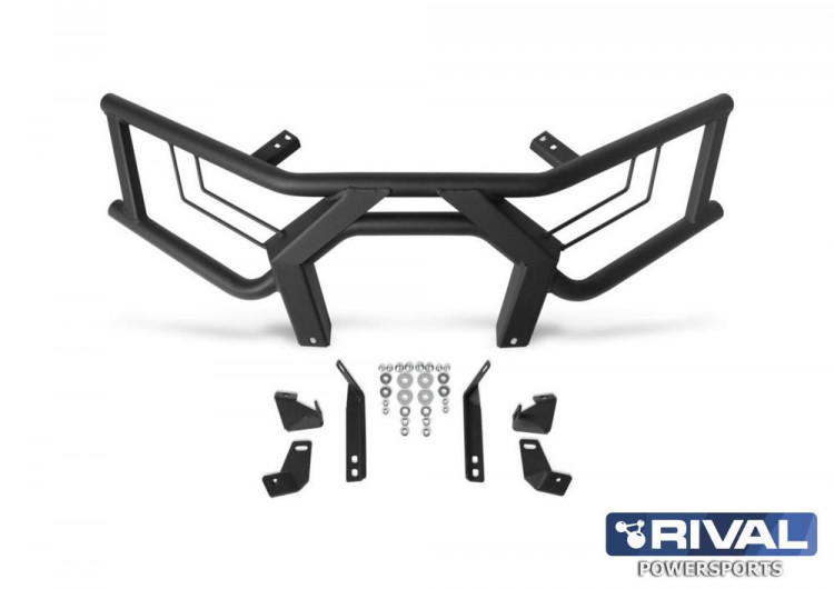 Бампер передний верх ,Сталь ,TGB ,Blade 600 LTX/1000LTX ,2019-, арт. 2444.9996.1-riv,          Rival 