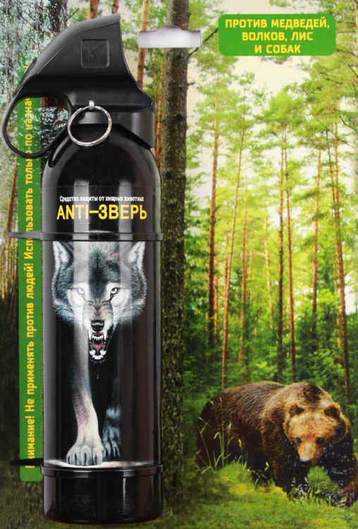 Аэрозольный распылитель «Антизверь» 650 мл, арт. az-650,          Техкрим 