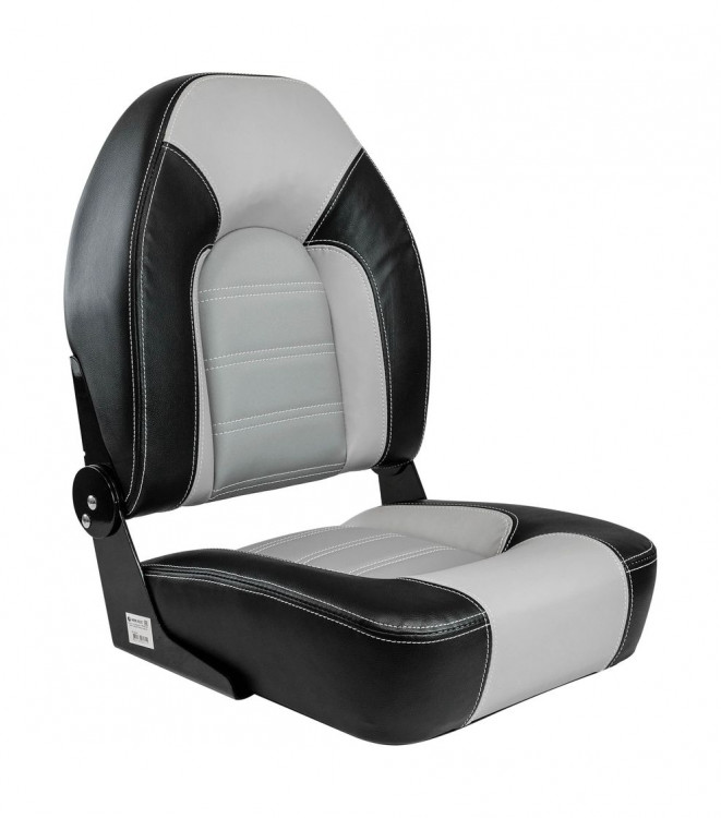 Кресло складное PREMIUM, цвет серый/темно-серый, арт. MR10250,          MARINE ROCKET 