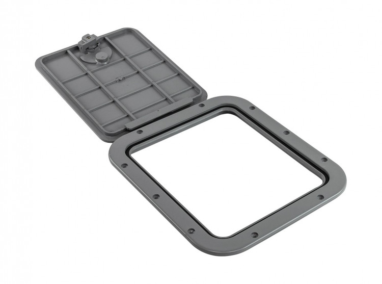 Люк смотровой 306х356 мм, серый, арт. 45164,          Nuova Rade 