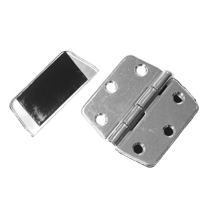 Петля неразъемная SUNFINE с накладками 75x75x2 мм, прямоугольная, арт. SF31019,          SUNFINE MARINE 