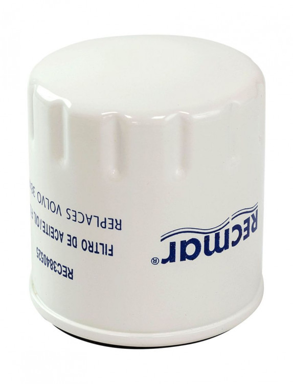 Фильтр маслянный Volvo Penta D1-30/D2-40-75/MD2030-40, Recmar, арт. 3840525_RM,          Recmar 