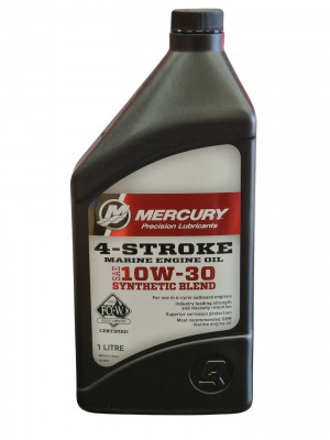 Полусинтетическое моторное масло Mercury FCW® 10W30, 1 литр