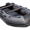 Надувная лодка ПВХ, Таймень NX 3600 НДНД PRO, графит/черный 