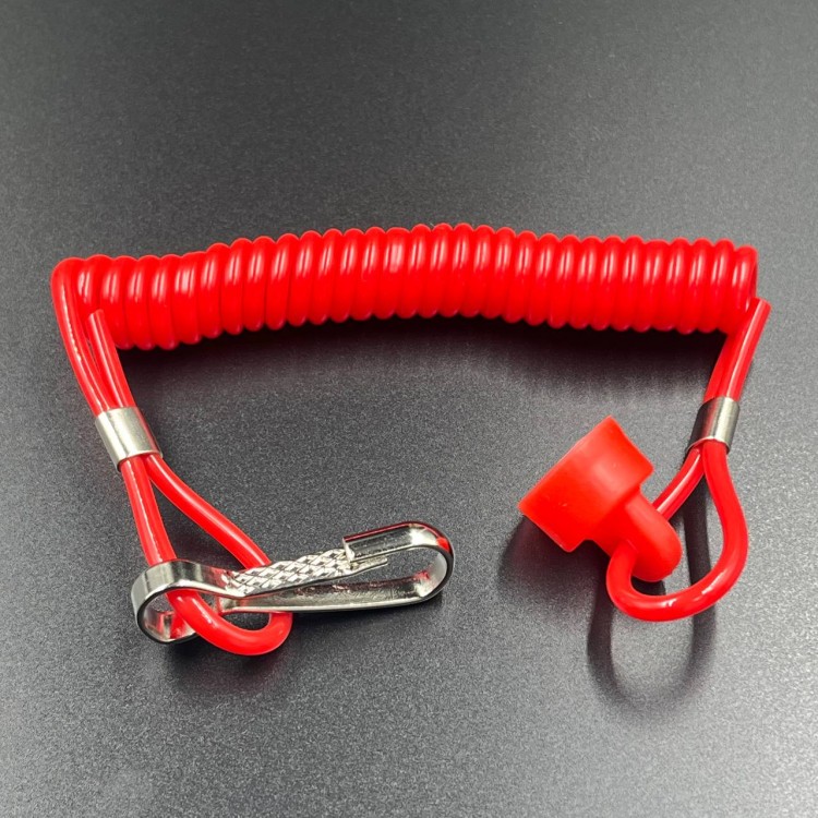 Шнур аварийного выключения с колпачком двигателя Arctic Cat (0709-055) (KINETIX), арт. 01-112-01-TW,          KINETIX 