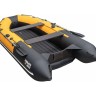 Надувная лодка ПВХ, Ривьера Компакт 3600 НДНД Комби, оранжевый/черный, арт. 00201370,          Мастер лодок 