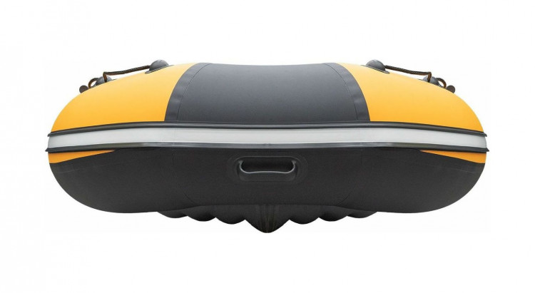 Надувная лодка ПВХ, Ривьера Компакт 3600 НДНД Комби, оранжевый/черный, арт. 00201370,          Мастер лодок 