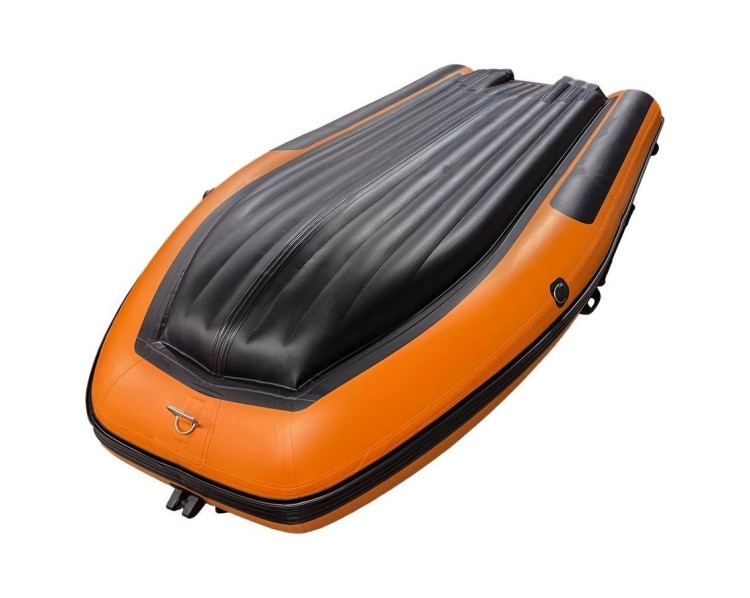 Надувная лодка ПВХ, SOLAR-420 Strela Jet tunnel, оранжевый, арт. SLR420jet_strela_orange,          SOLAR 