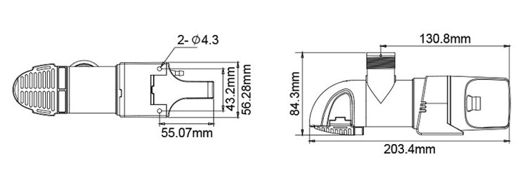 Низкопрофильная автоматическая трюмная помпа, 70 л/мин, 12 В, срабатывание по току, арт. 10267486,          SeaFlo 