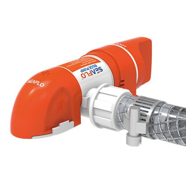 Низкопрофильная автоматическая трюмная помпа, 70 л/мин, 12 В, срабатывание по току, арт. 10267486,          SeaFlo 