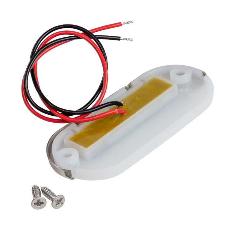 Светильник каютный светодиодный белый свет, 12 В, арт. E013107-WH,          Anheart Marine 