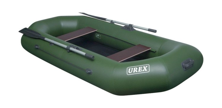 Надувная лодка ПВХ UREX 260У, зеленая, арт. UR-260U,          Urex 