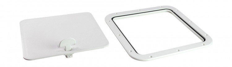 Люк смотровой 380 х 380 мм, белый, арт. 45175-NR,          Nuova Rade 