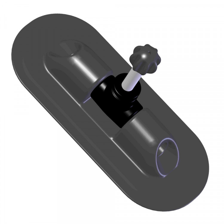 Комплект уключин в сборе Boat-plastic, оцинкованная сталь, основание 200x87 мм, черный (2шт), BP-11200_2-ts, арт. BP-11200_2-ts,          Boatplastic 