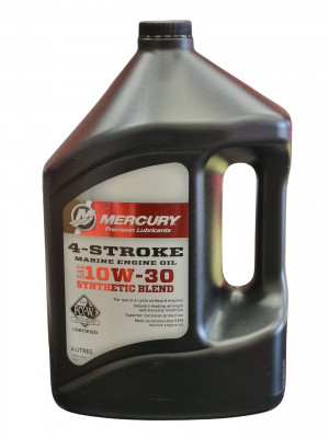 Полусинтетическое моторное масло Mercury FCW® 10W30, 4 литр 