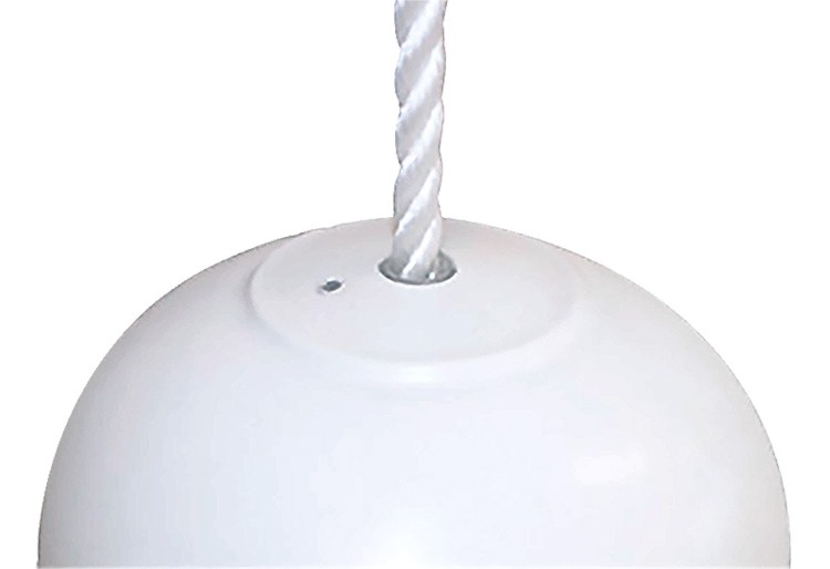 Кранец с центральным отверстием, белый, 20х55, арт. 10235814,          Majoni 